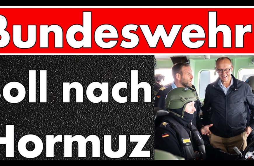 Bundeswehr soll Straße von Hormuz sichern! Keine 24h nach fragwürdigem Abkommen jetzt also doch?