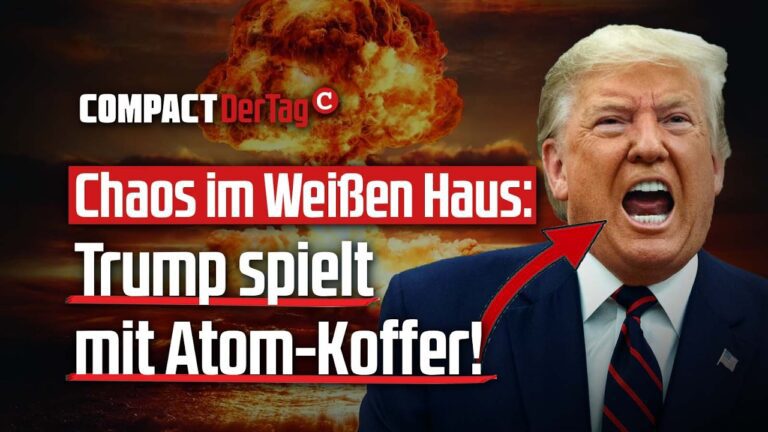 Mehr über den Artikel erfahren Chaos im Weißen Haus: Trump spielt mit Atom-Koffer!💥