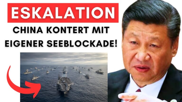 Mehr über den Artikel erfahren China startet eigene Seeblockade + Israel bricht Waffenstillstand – Iran stink-sauer!