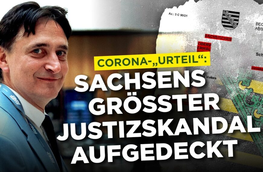 Corona-„Urteil“: Sachsens größter Justizskandal aufgedeckt