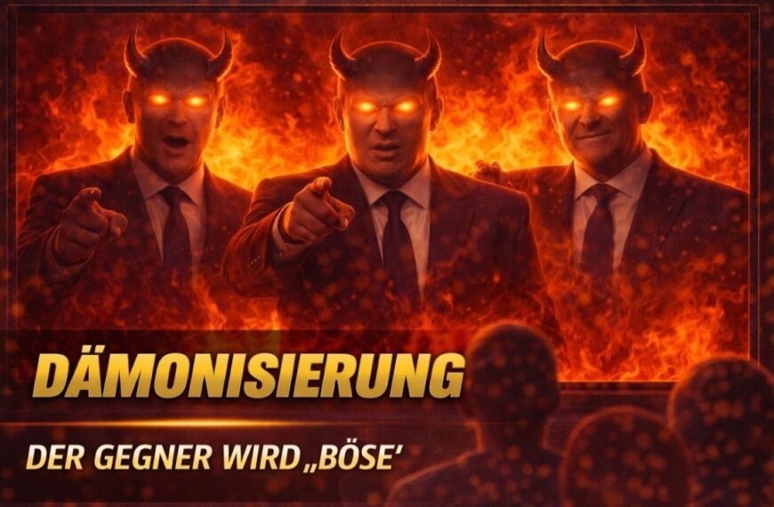 Dämonisierung – Wie Feindbilder gezielt erzeugt werden (Techniken der Manipulation)