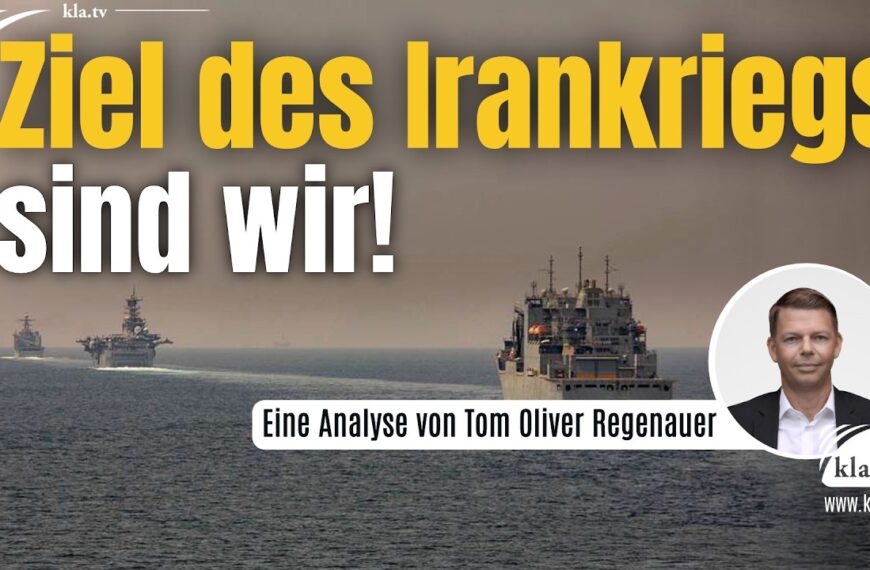 Das eigentliche Ziel des Irankriegs sind wir – wie bei allen Krisen!