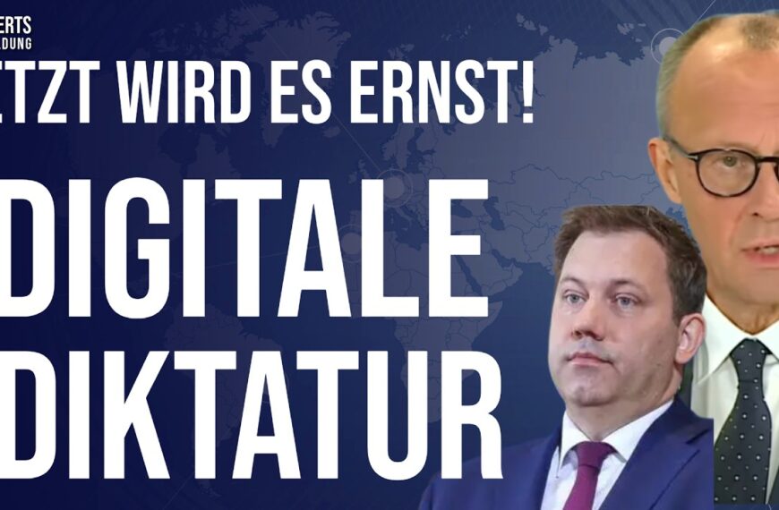 DAS ist der entscheidende Schritt💥JETZT ist jeder Bürger dem übergriffigen Staat total ausgeliefert!