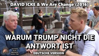 Mehr über den Artikel erfahren David Icke (2016) – Warum Donald Trump nicht die Antwort ist (Deutsch)