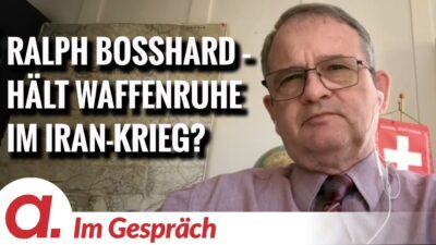 Mehr über den Artikel erfahren Im Gespräch: Ralph Bosshard | Hält die Waffenruhe im Iran-Krieg?
