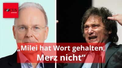 Mehr über den Artikel erfahren „Der ruiniert das Land!“ Milei hat Wort gehalten, Merz nicht
