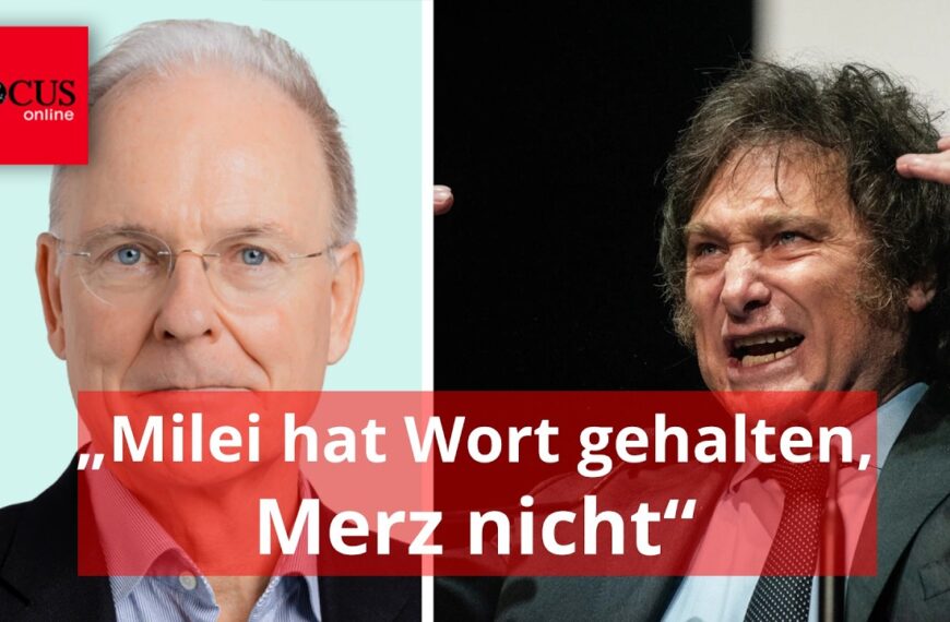 „Der ruiniert das Land!“ Milei hat Wort gehalten, Merz nicht