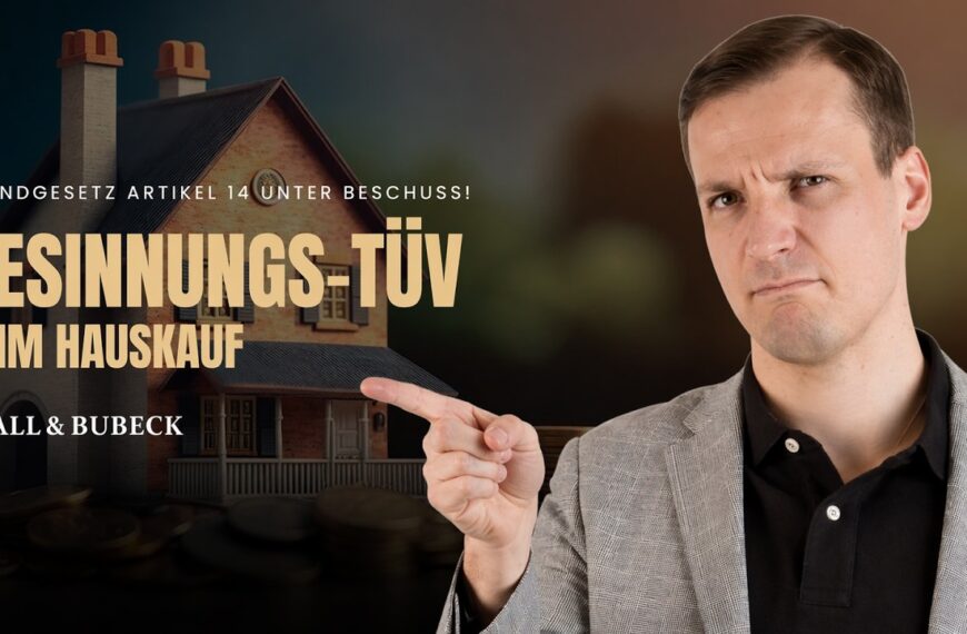 Der Staat entscheidet, wer Immobilien kaufen darf 😳 | Krall & Bubeck