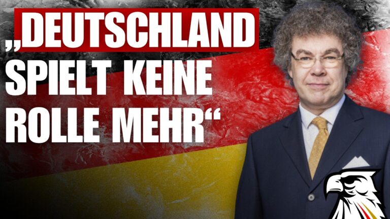 Mehr über den Artikel erfahren „DEUTSCHLAND SPIELT KEINE ROLLE MEHR“