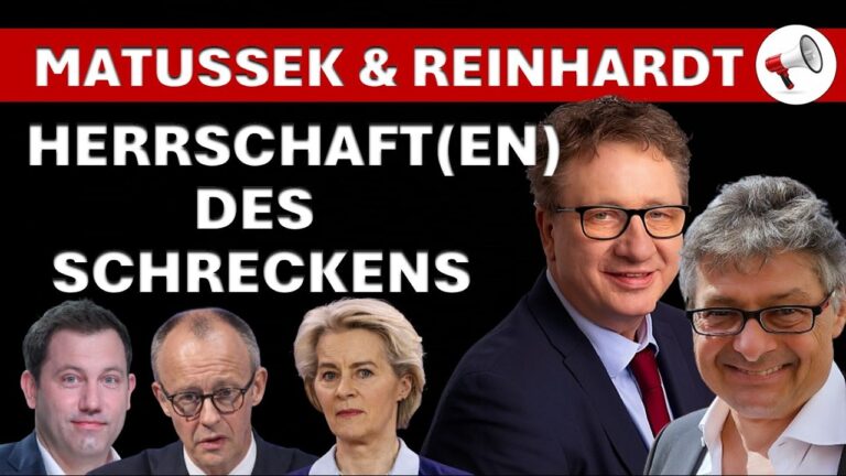 Mehr über den Artikel erfahren Deutschland wird abgewickelt! Matussek & Reinhardt über die Herrschaft(en) des Schreckens