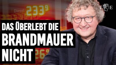 Mehr über den Artikel erfahren Die Brandmauer wird brechen, sagt Werner Patzelt: CDU-SPD-Grüne können nur noch Symbolpolitik