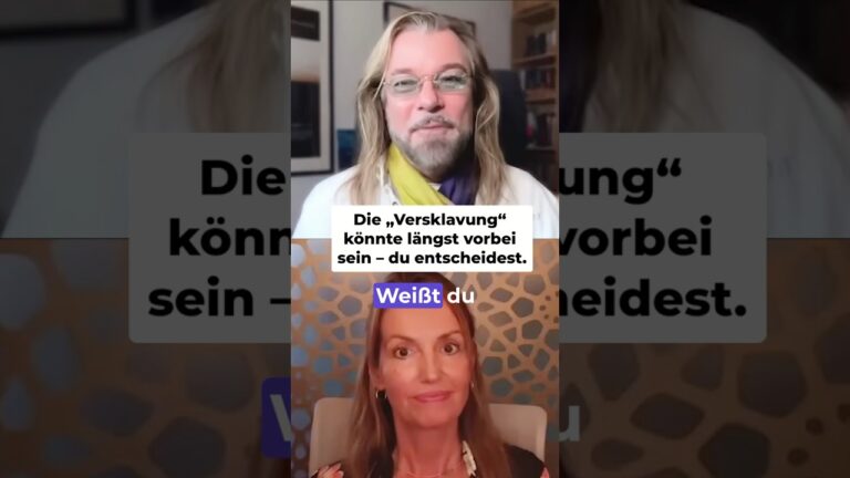 Mehr über den Artikel erfahren Die Versklavung könnte längst ein Ende haben: Du wählst! #shorts