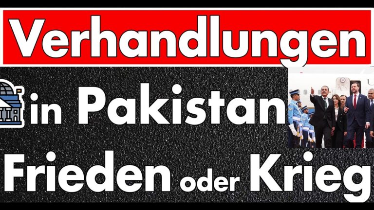 Mehr über den Artikel erfahren Die Welt schaut nach Pakistan: Verhandlungen beginnen gegen Mittag. Zeitgewinn oder Ernst?
