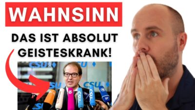 Mehr über den Artikel erfahren Diese Aussage von Innenminister Dobrindt ist eine Katastrophe – mir platzt der Kragen!