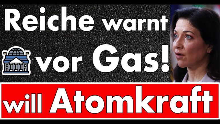 Mehr über den Artikel erfahren Diesel & Kerosin exportiert, jetzt wird es knapp! Reiche warnt vor Gas & will Atomstrom! Energielage