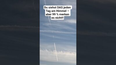 Mehr über den Artikel erfahren Du siehst DAS jeden Tag am Himmel – aber 99 % merken es nicht‼️
