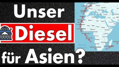 Mehr über den Artikel erfahren Dutzende Tanker fahren beladen von Europa nach Asien! Asien kauft unsere Lager leer!