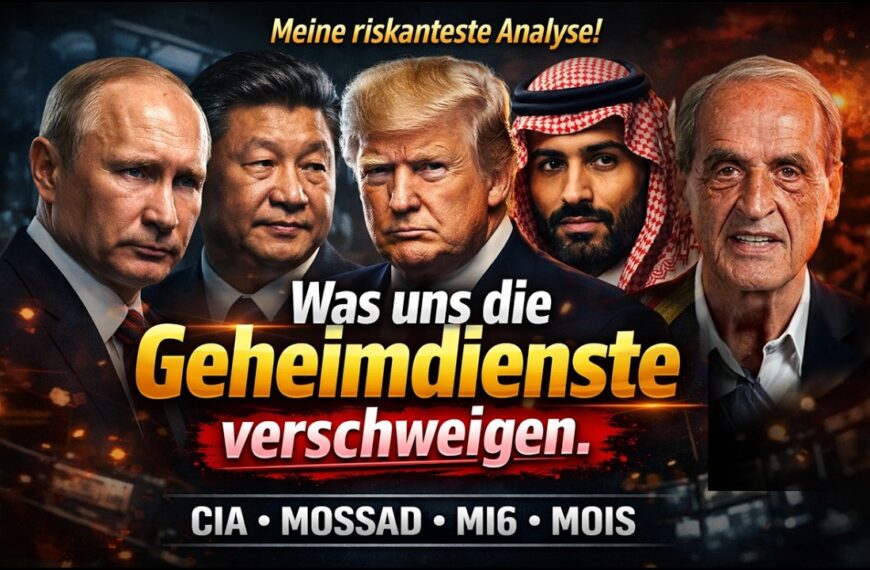 ⚠️Was uns die Geheimdienste sagen – CIA, Mossad, MI6, MOIS – Meine riskanteste Analyse!