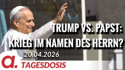 Mehr über den Artikel erfahren Trump vs. Papst: Krieg im Namen des Herrn? | Von Paul Clemente