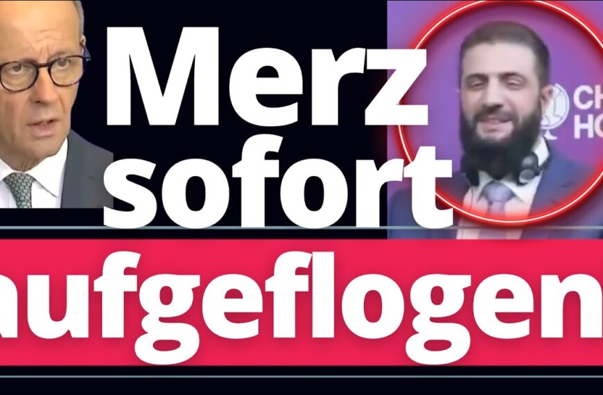 EIL: Al-Dschulani blamiert Merz in England! „Ich habe nichts von 80% Rückkehr der Syrer gesagt!“