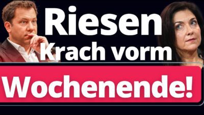 Mehr über den Artikel erfahren Eil: Maximalkrach in der Koaliton: Das sprengt das Wochenende!
