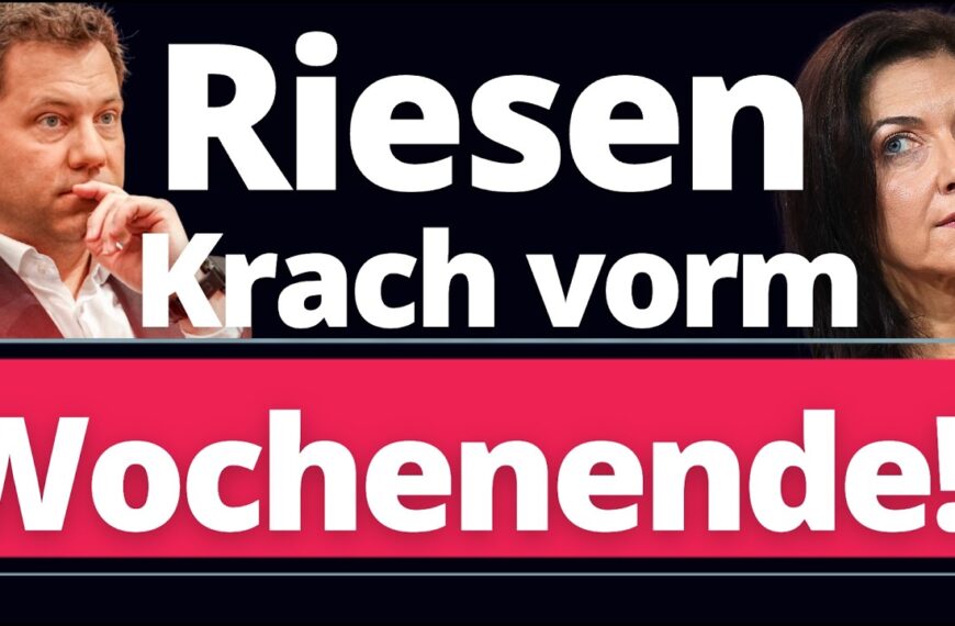 Eil: Maximalkrach in der Koaliton: Das sprengt das Wochenende!
