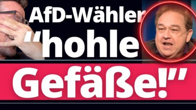 Mehr über den Artikel erfahren EIL: Oliver Kalkofe dreht völlig am Zeiger und bezeichnet alle AfD Wähler als „Hohle Gefäße“!