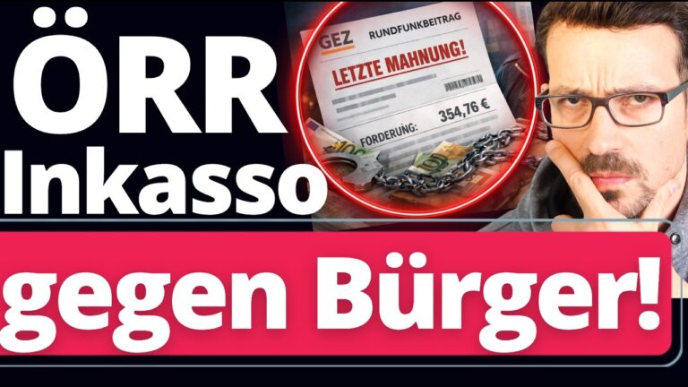 Mehr über den Artikel erfahren EIL: Rundfunk jagd Bürger mit Inkasso-Firmen!