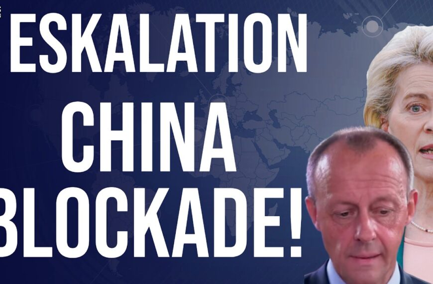 Eilt💥Eskalation💥China-Blockade!💥Energie-Lockdown bereits beschlossen💥EU verhindert Sprit-Entlastung