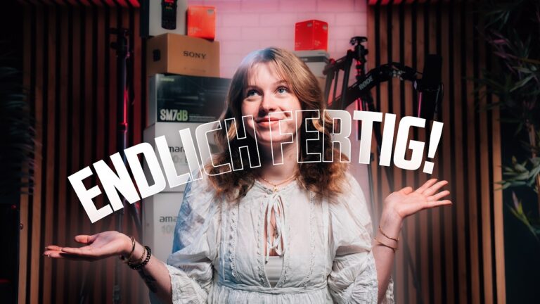Mehr über den Artikel erfahren Endlich fertig! Unser neues Podcast-Studio