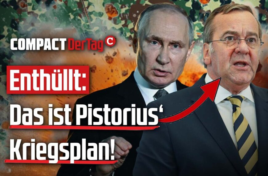 Enthüllt: Das ist Pistorius‘ Kriegsplan!💥