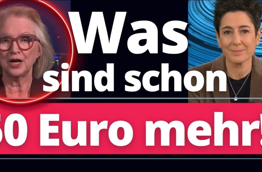 Entgleisung bei Hayali: „Bürger sollen bei 50 Euro mehr für Sprit nicht gleich nach dem Staat rufen!“