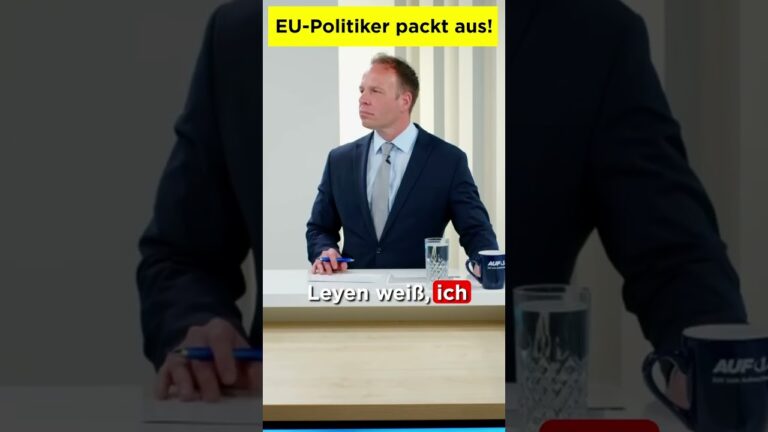Mehr über den Artikel erfahren 𝗘𝗨-𝗣𝗼𝗹𝗶𝘁𝗶𝗸𝗲𝗿 𝗽𝗮𝗰𝗸𝘁 𝗮𝘂𝘀! Darum kann von der Leyen alles tun