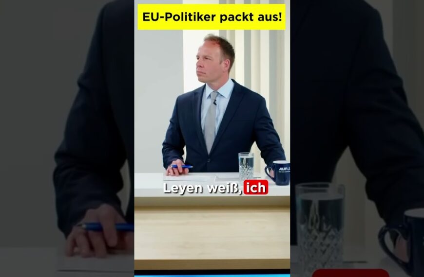 𝗘𝗨-𝗣𝗼𝗹𝗶𝘁𝗶𝗸𝗲𝗿 𝗽𝗮𝗰𝗸𝘁 𝗮𝘂𝘀! Darum kann von der Leyen alles tun