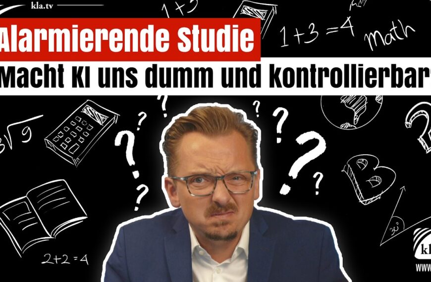 💥 Alarmierende Studie! – Macht KI uns dumm und kontrollierbar? 📉