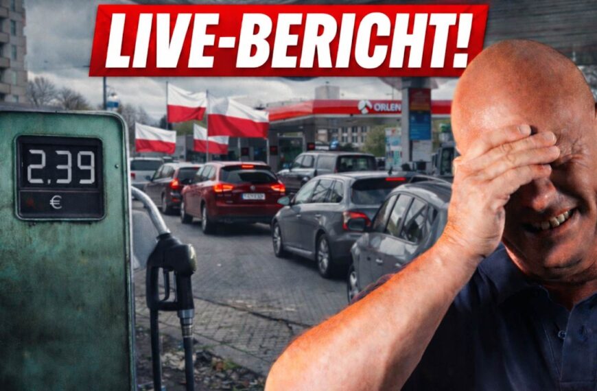 😳🚨 LIVE-BERICHT: Tanken HIER viel günstiger! Das Ausland lacht über deutsche Bürger…