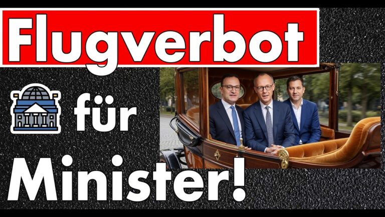 Mehr über den Artikel erfahren Flugverbot für Minister & kriegsähnliche Wirtschaft! Politiker reagieren klug & zeitnah!