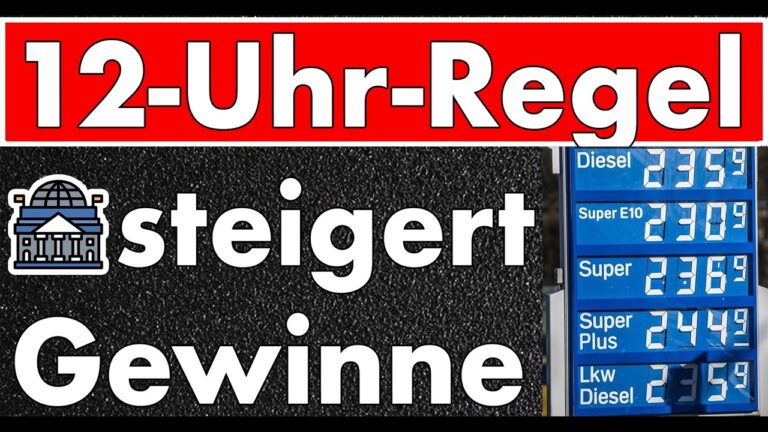 Mehr über den Artikel erfahren Forscher beweisen: 12-Uhr-Regel der Politik sorg für steigende Preise & steigende Gewinne!