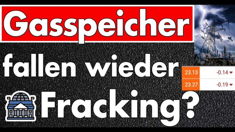 Mehr über den Artikel erfahren Gasspeicher sinken, Gaspreise fallen, Gasimporte fallen – Speicherbefüllung? Fehlanzeige!