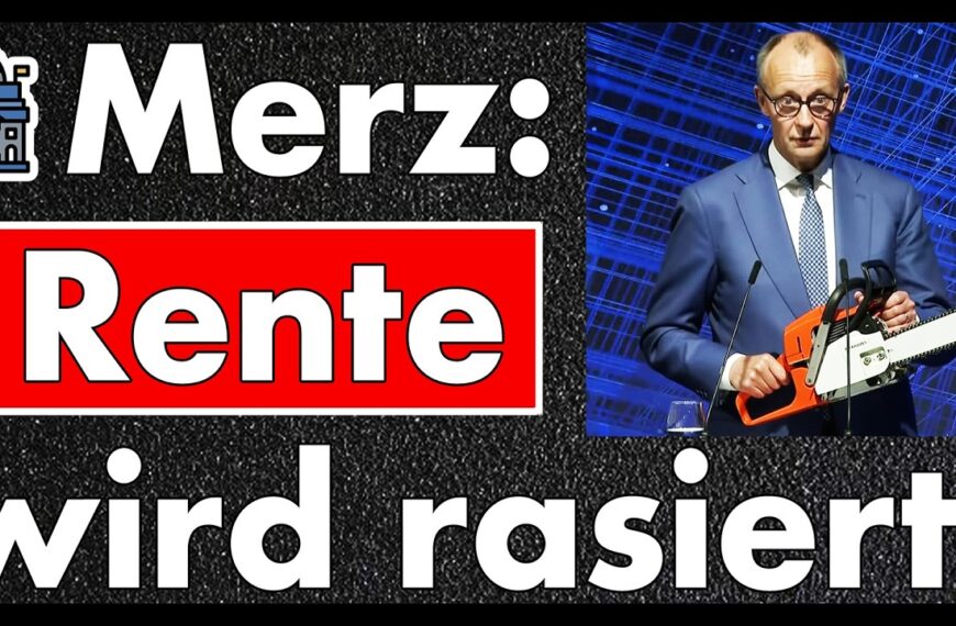 Geständnis vor Publikum! Merz wird Rente rasieren, aber Beiträge nicht senken! Das ist Diebstahl!