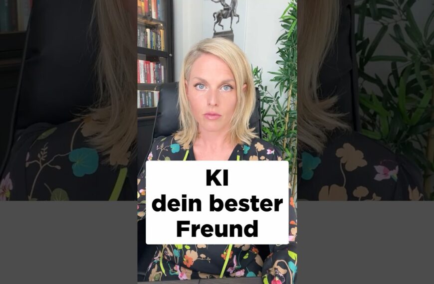 „Gleiche Falle, neues Gegenüber“: KI als neuer Freund?!