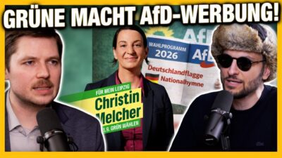 Mehr über den Artikel erfahren Grünen-Politikerin wirbt für AfD-Programm?! Deutschlandflagge & Nationalhymne!