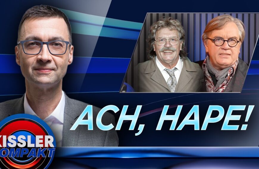 Hape Kerkeling wird zum Wüterich: Aktivist statt Komiker| KISSLER Kompakt am 07.04.