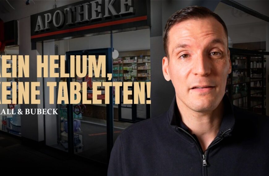 Helium-Krise: Warum dein Apotheker bald NICHTS mehr hat! | Krall & Bubeck