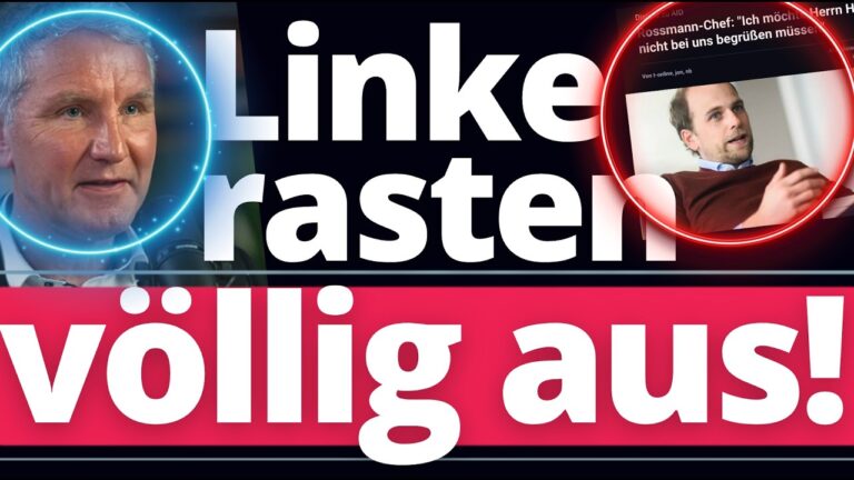 Mehr über den Artikel erfahren Höcke Interview bringt Deutschland zum beben! Rossmann CEO dreht direkt durch!