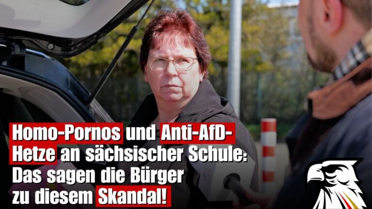 Mehr über den Artikel erfahren Homo-P0rnos und Anti-AfD-Hetze an sächsischer Schule: Das sagen die Bürger zu diesem Skandal!