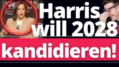 Mehr über den Artikel erfahren Ich brech weg: Kamala Harris will wieder Präsidentin werden!