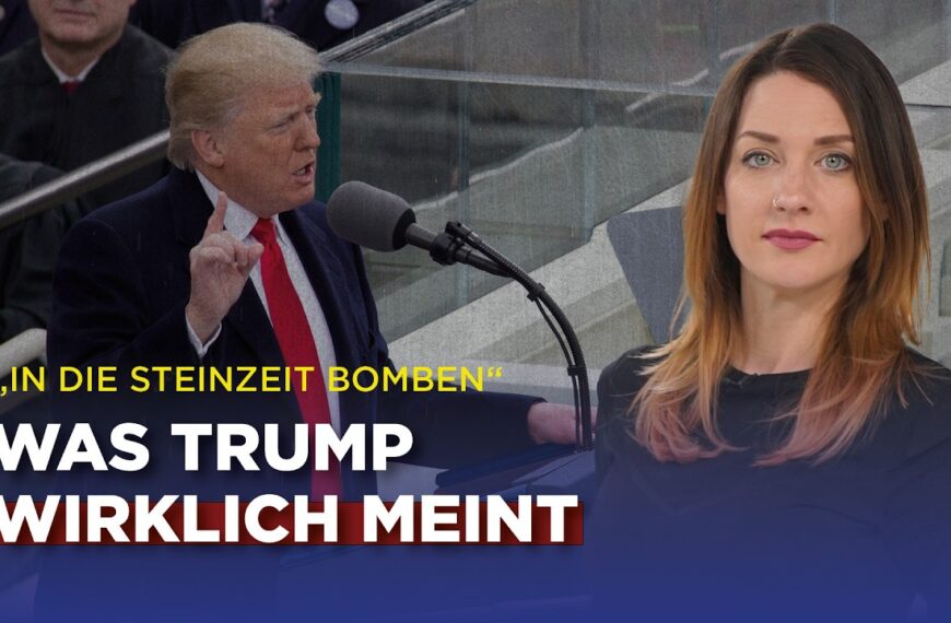 „In die Steinzeit bomben“: Was Trump wirklich meint