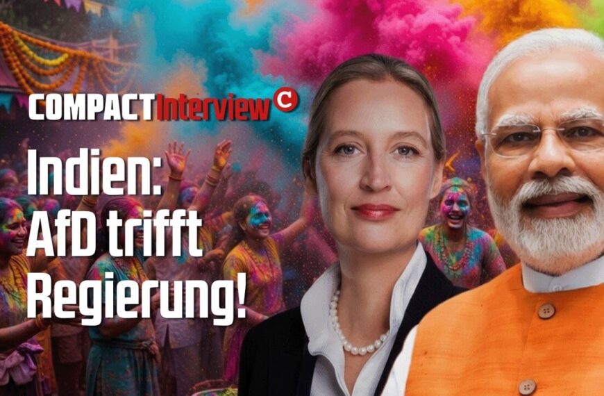 Indien: AfD trifft Regierung!