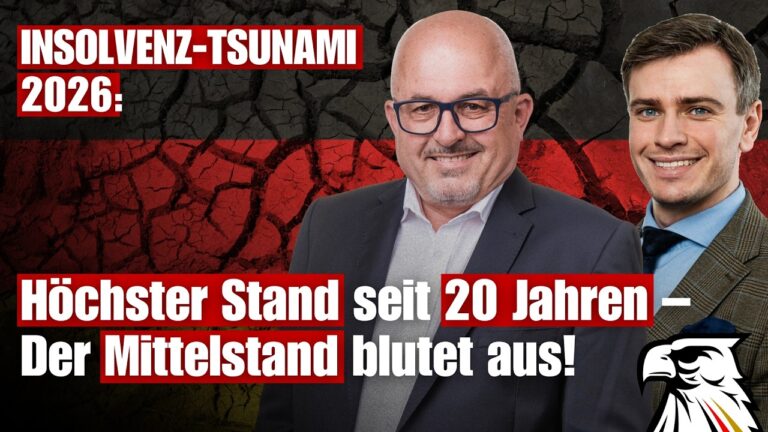 Mehr über den Artikel erfahren INSOLVENZ-TSUNAMI 2026: Höchster Stand seit 20 Jahren – Der Mittelstand blutet aus!